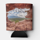 Pikes peak through a Rock Hole Blikjeskoeler (Achterkant)