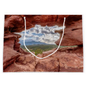 Pikes peak through a Rock Hole Groot Cadeauzakje (Voorkant)