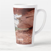 Pikes Peak Through a Rock Hole Latte Mok (Rechts)