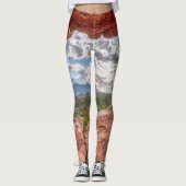 Pikes peak through a Rock Hole Leggings (Voorkant)