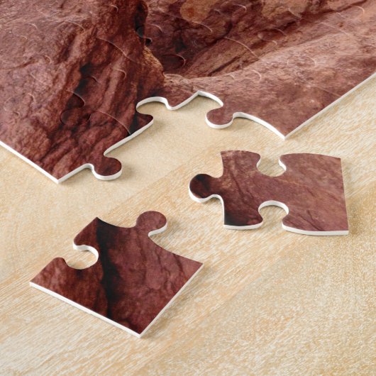 Pikes peak through a Rock Hole Legpuzzel (Zijkant)