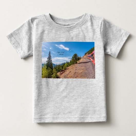 Pikes Peak Train Ride Baby Peuter T-shirt (Voorkant)