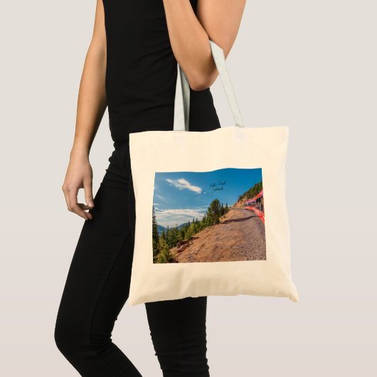 Pikes Peak Train Ride Canvas tas (Voorkant (product))