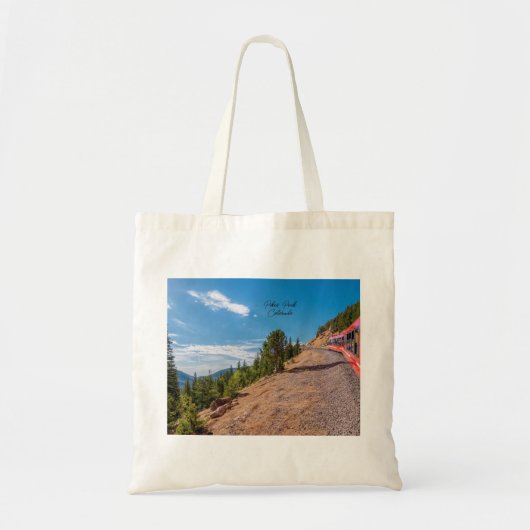 Pikes Peak Train Ride Canvas tas (Voorkant)