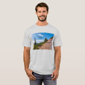 Pikes Peak Train Ride Mannen T-shirt (Voorkant volledig)