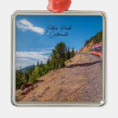 Pikes Peak Train Ride Premium Ornament (Voorkant)