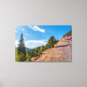 Pikes Peak Trein Ride Canvas Print (Voorkant)