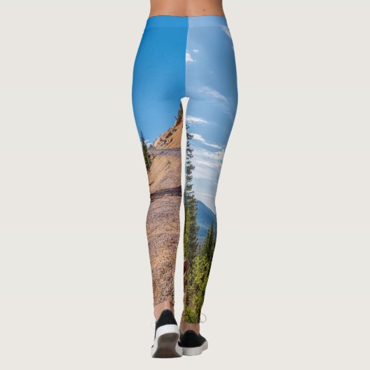 Pikes Peak Trein Ride Leggings (Achterkant)