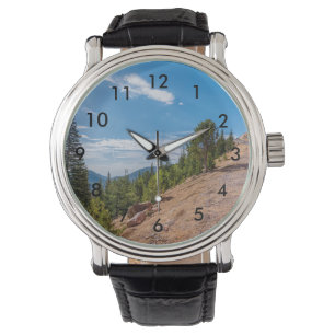 Pikes Peak Trein Ride Polshorloge Horloge