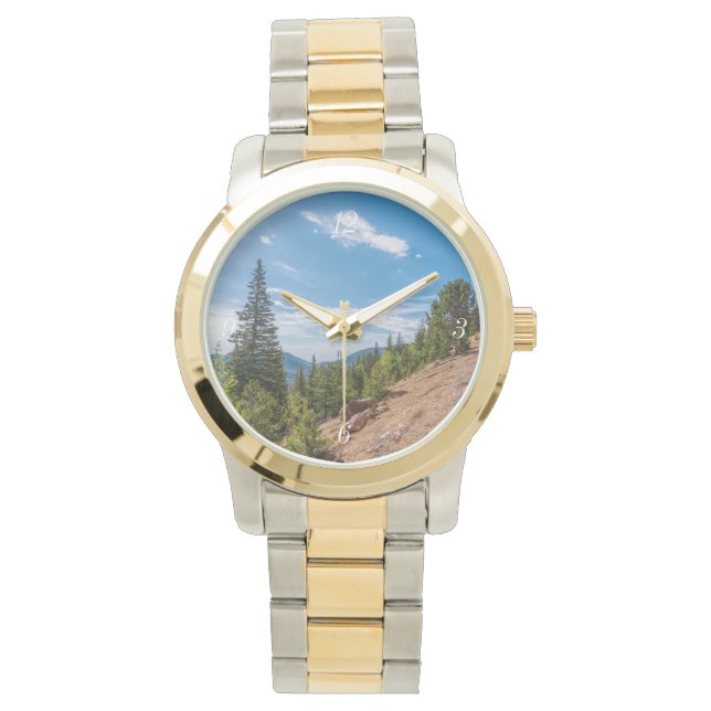 Pikes Peak Trein Ride Sportief horloge (Voorkant)
