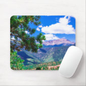 Pikes Peak uit de tuin van de goden Muismat (Met muis)