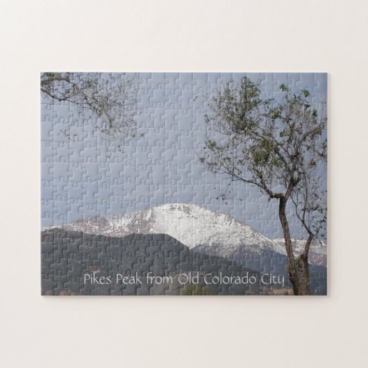 Pikes Peak uit Old Colorado City Legpuzzel (Horizontaal)