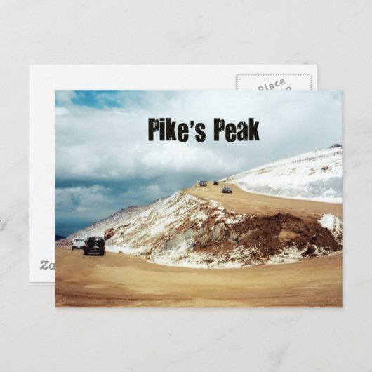 Pike's piek briefkaart (Voorkant / Achterkant)
