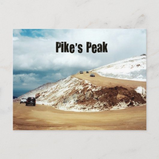 Pike's piek briefkaart (Voorkant)