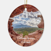 Pikes piek door een Ornament met een eenhoevige zu (Links)