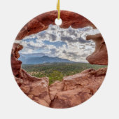 Pikes piek door een Ornament met een eenhoevige zu (Achterkant)