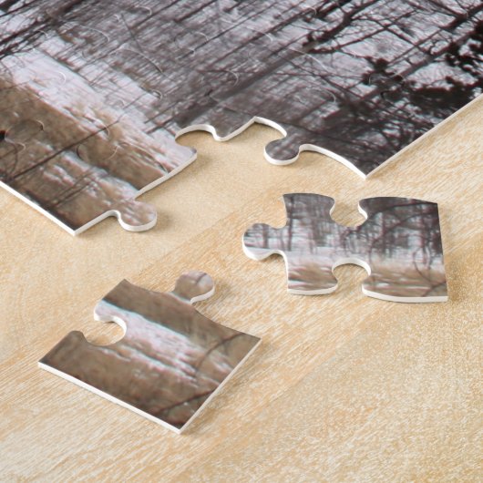 Pike's piek Jigzaag Puzzle Legpuzzel (Zijkant)