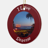 Pikes Place Market Keramisch Ornament (Links)