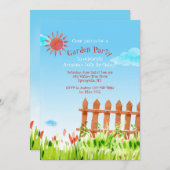 piket hek uitnodiging (Voorkant / Achterkant)