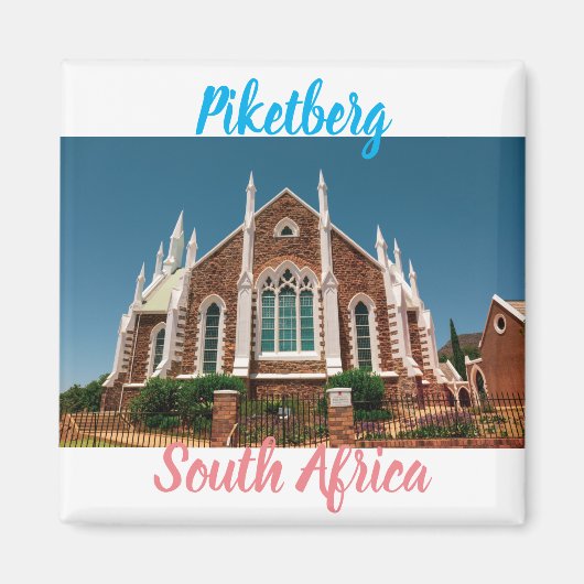 Piketberg Westerne Kaapkerk Zuid-Afrika SA Magneet (Voorkant)