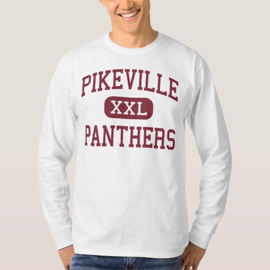 Pikeville - Panthers - High - Pikeville Kentucky T-shirt (Voorkant)