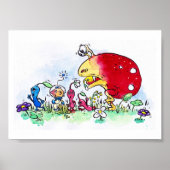 Pikmin chase poster (Voorkant)