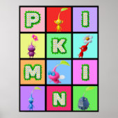 Pikmin helden poster (Voorkant)