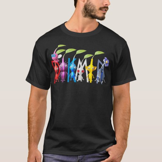 Pikmin T-shirt (Voorkant)