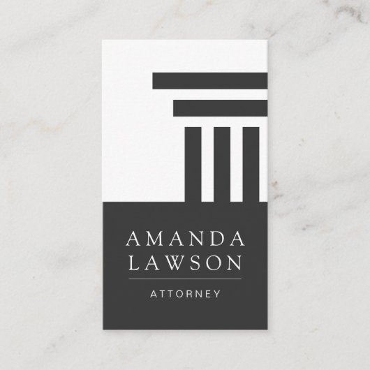 Pilaar Logo Afsprakenkaartje (Voorkant)