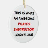 pilaatinstructeur, geweldige keramisch ornament (Rechts)