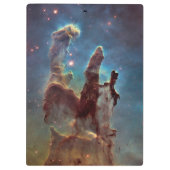 Pilaren der Schepping, Adelaarsnevel Hubble Space Klembord (Achterkant)