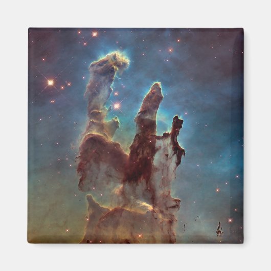 Pilaren der schepping, Adelaarsnevel Hubble Space Magneet (Voorkant)