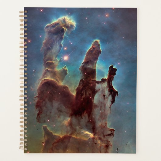 Pilaren der schepping, Adelaarsnevel Hubble Space Planner (Voorkant)