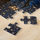 Pilaren der Schepping Adelaarsnevel Nabij Infraroo Legpuzzel (Zijkant)