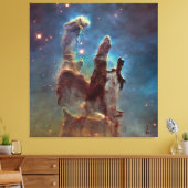 Pilaren van creatie, Adelaarsnevel Hubble Space Canvas Afdruk (Insitu (Woonkamer))