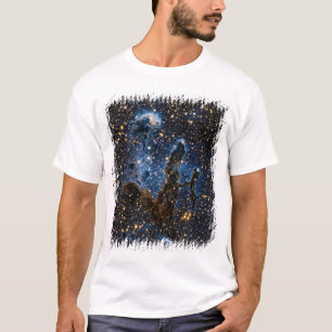 Pilaren Van Creatie Adelaarsnevel Nabij Infrarood T-shirt