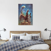 Pilaren van creatie grote verticaal canvas afdruk (Insitu (Slaapkamer))
