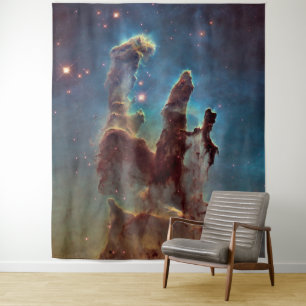 Pilaren van Creatie Verticale Ruimte Foto Wandkleed