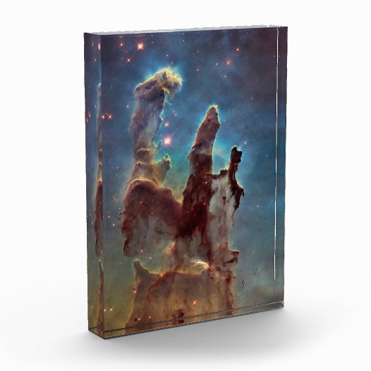 Pilaren van de Schepping, Adelaarsnevel Hubble Spa Fotoblokken (Links)