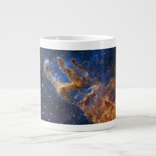 Pilaren van de Schepping Adelaarsnevel Webb-telesc Grote Koffiekop