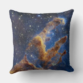 Pilaren van de Schepping Adelaarsnevel Webb-telesc Kussen (Achterkant)