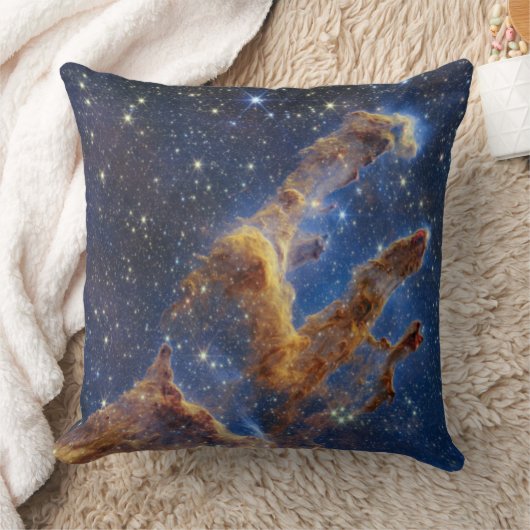 Pilaren van de Schepping Adelaarsnevel Webb-telesc Kussen (Deken)