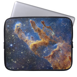 Pilaren van de schepping Eagle-nevel Webb-telescoo Laptop Sleeve