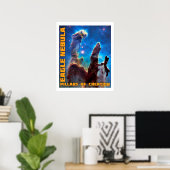Pilaren van de Schepping Poster (Thuiskantoor)