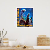 Pilaren van de Schepping Poster (Keuken)