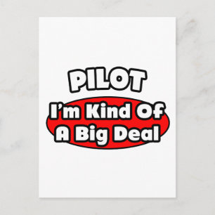 PIlat...big deal Briefkaart