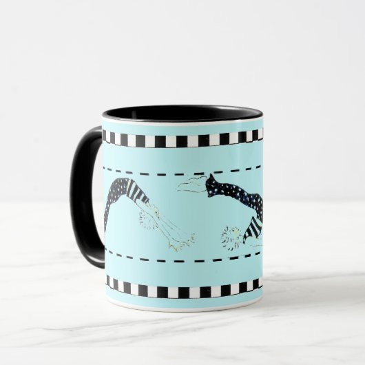 Pilaten en koffie mok (Voorkant links)