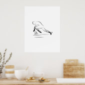 Pilaten - knielek op de reformator poster (Keuken)