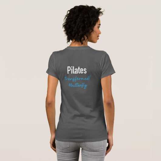 Pilates 500 lessen shirt (Achterkant volledig)