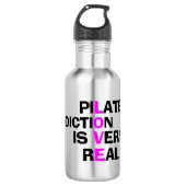 Pilates Addication Bottle - Unieke Funny Gift Waterfles (Voorkant)